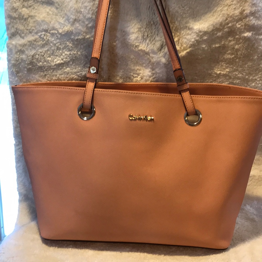 Calvin Klein Peach Purse